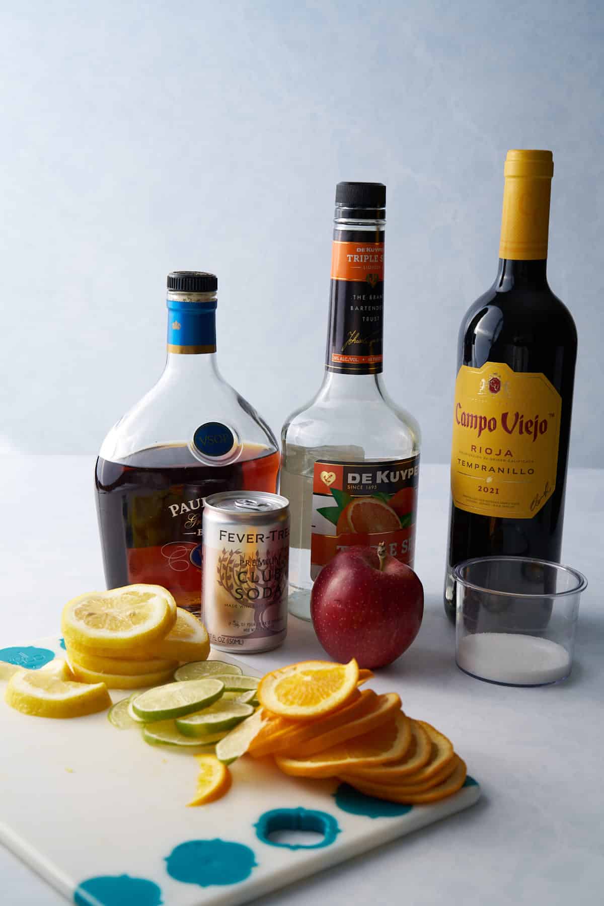 red sangria ingredients