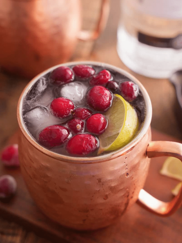 Cranberry Moscow Mule