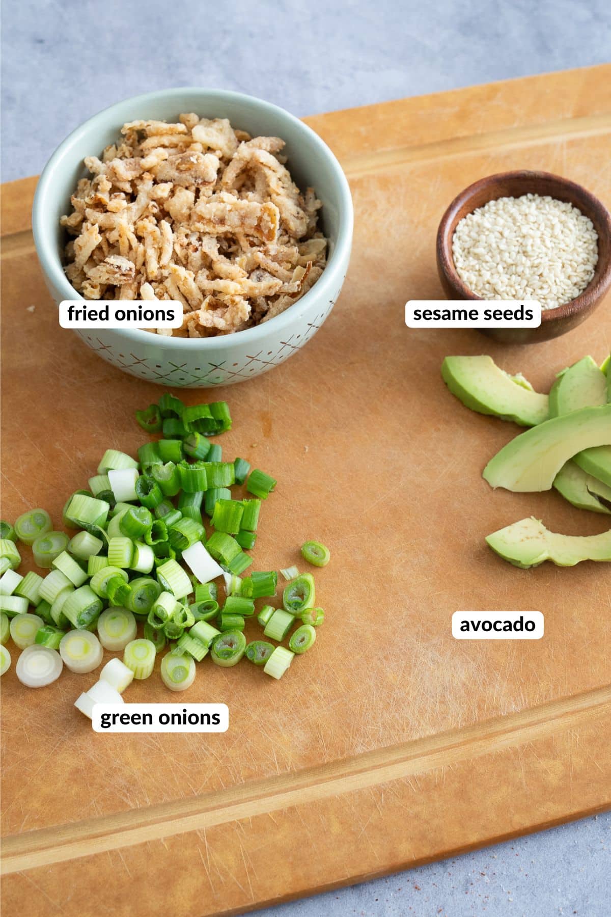 toppings for salmon bowls